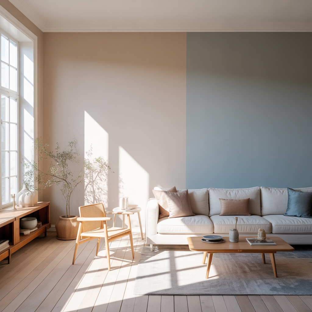 4.Hur anpassar du kulorvalet efter bostadens ljusinslapp