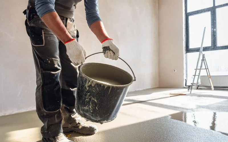 Flytspackling Golvavjamning