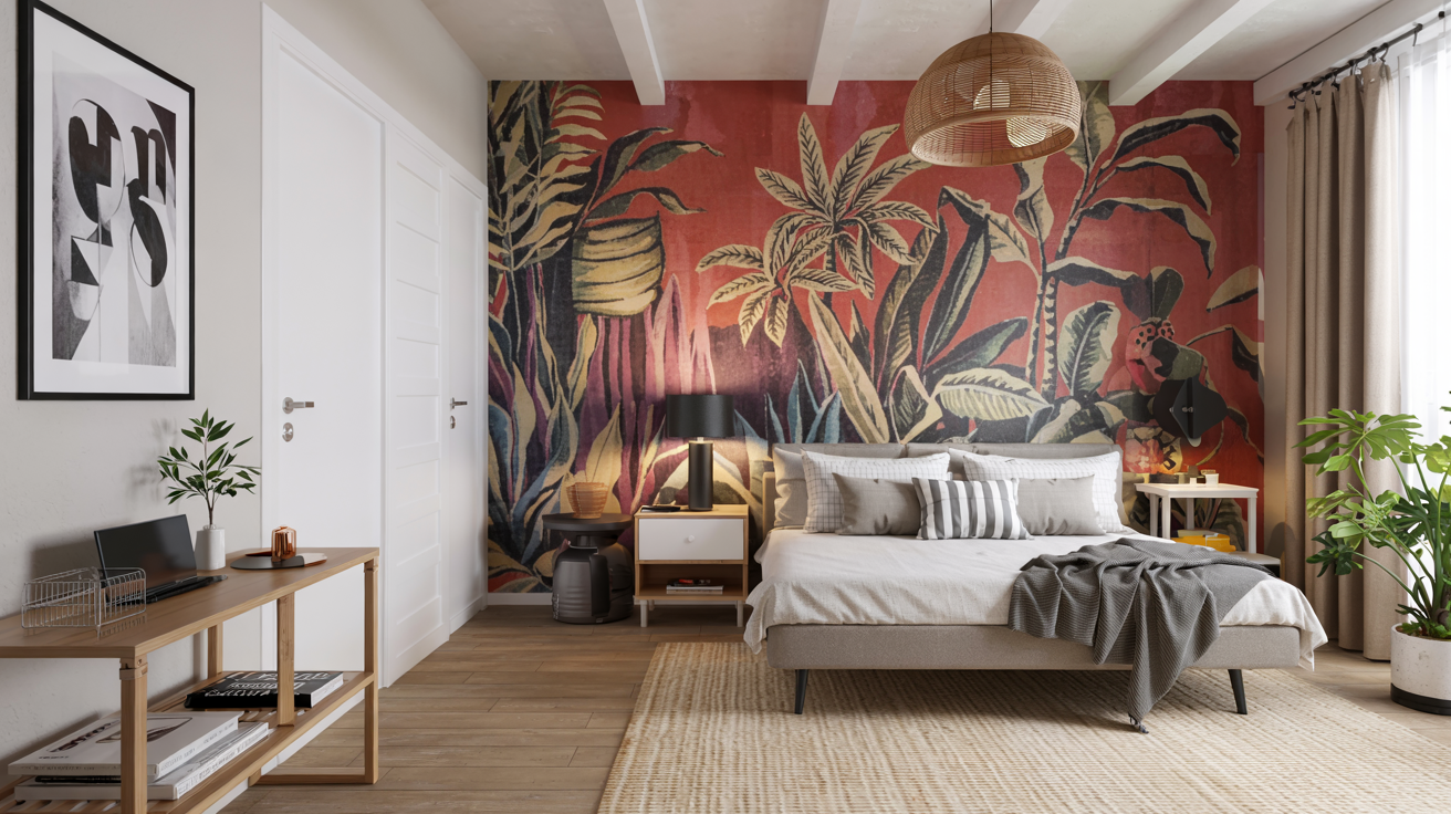 tapetsering tropical